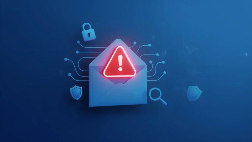 Ejemplo visual de un correo de phishing con un enlace sospechoso