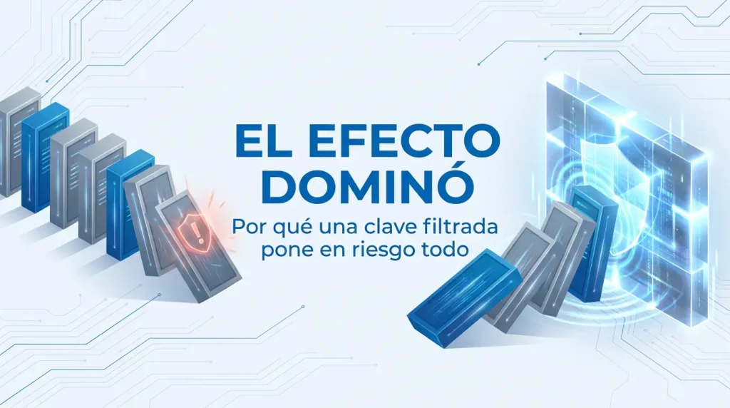 El efecto dominó de repetir contraseñas al sufrir una filtración de datos