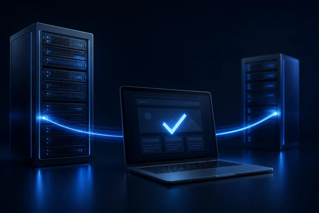 Comprobación de una web WordPress en el nuevo servidor antes de cambiar las DNS