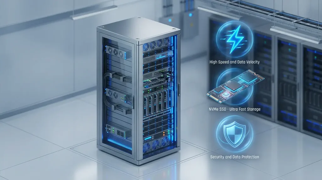 Infraestructura de servidores NVMe de Raiola Networks