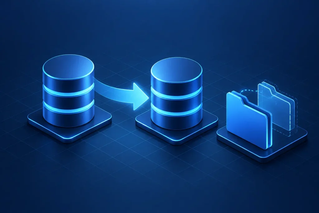 Proceso de clonación de la base de datos y los archivos de WordPress en cPanel